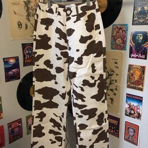 Princess Polly Cow Print Jean